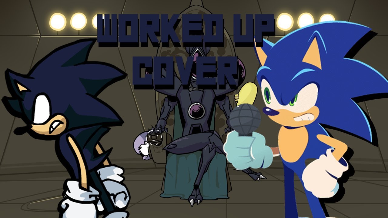 FNF: NO MORE MR NICE HEDGEHOG (Worked Up but ROTW Sonic sings it)