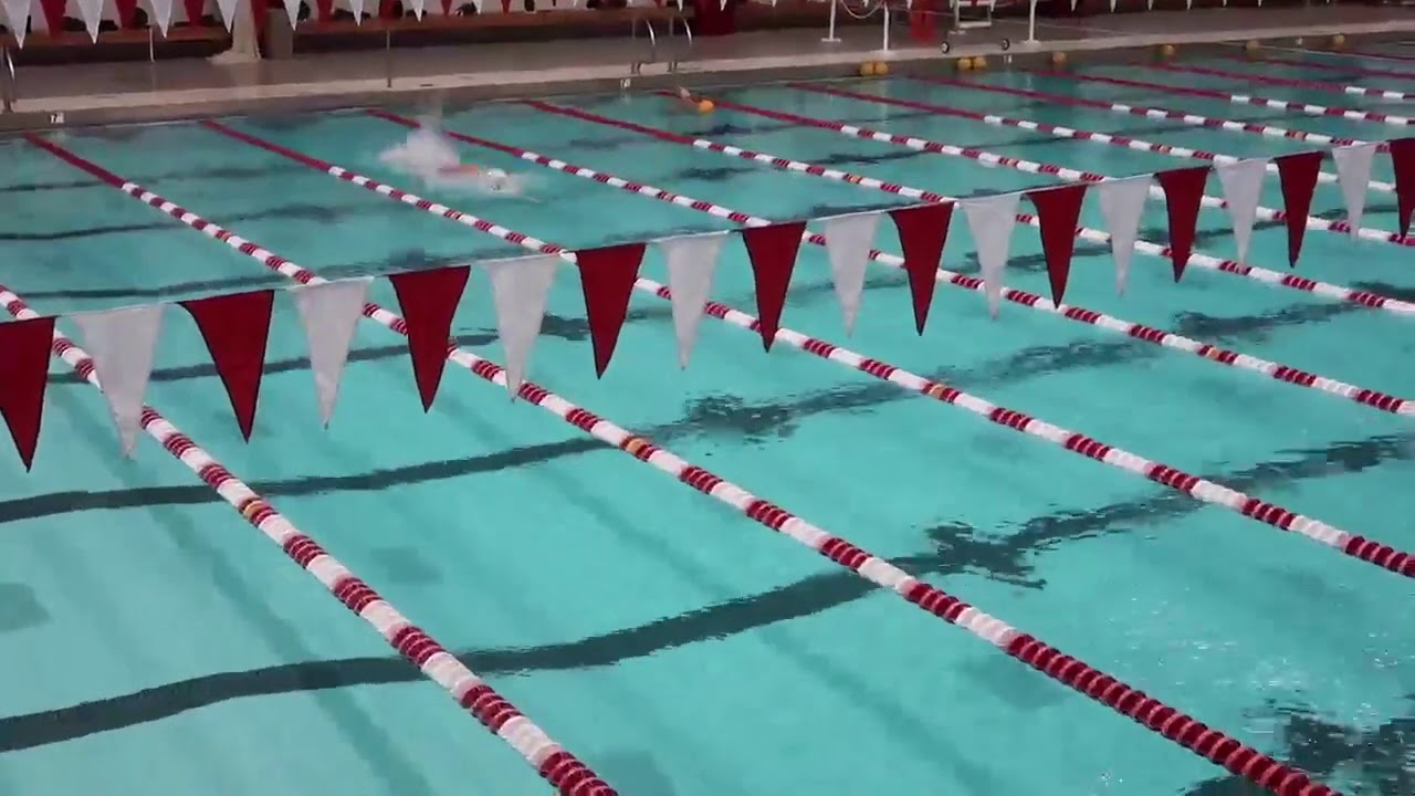 Blake Pieroni Swims 1:32.79 in the 200 Yard Free (Angle 2)