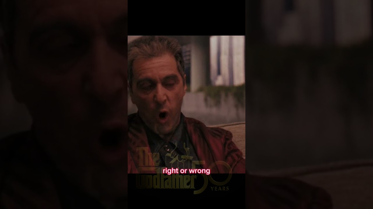 The Godfather. Don't ever give that kind of order. #thegodfather #youtubeshorts #bestmoments