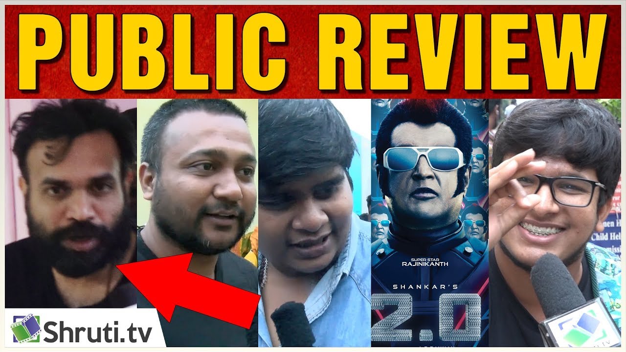 2.0 Review with Public | Premgi Amaren, Bobby Simha | Rajinikanth | 2Point0 Review
