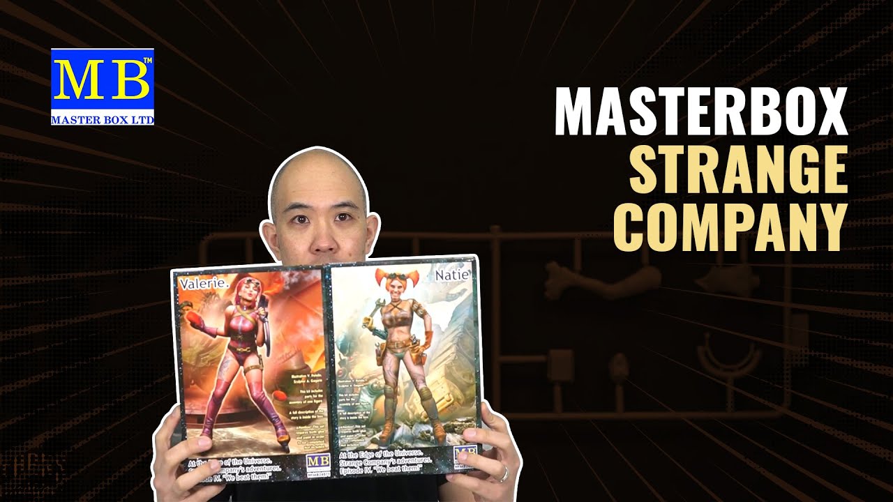Master Box | 1/24 Natie and Valerie Strange Company figures | #askHearns