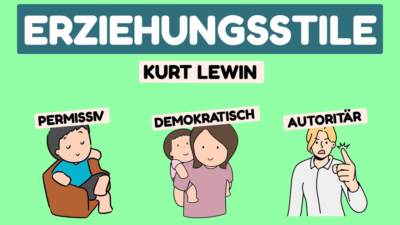 Die 3 Erziehungsstile nach Kurt Lewin | einfach erklärt