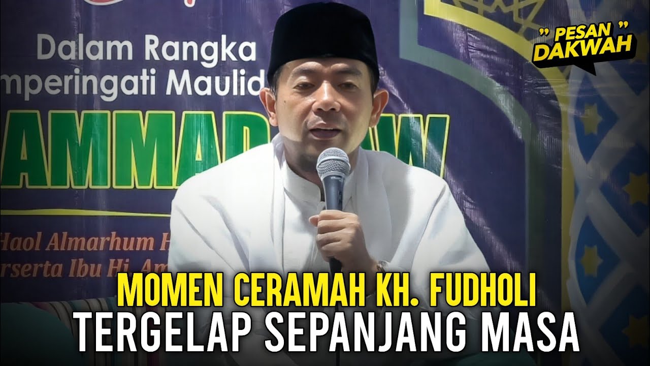 Ceramah Terbaru KH. Ahmad Fudholi Rimpak Tangerang 