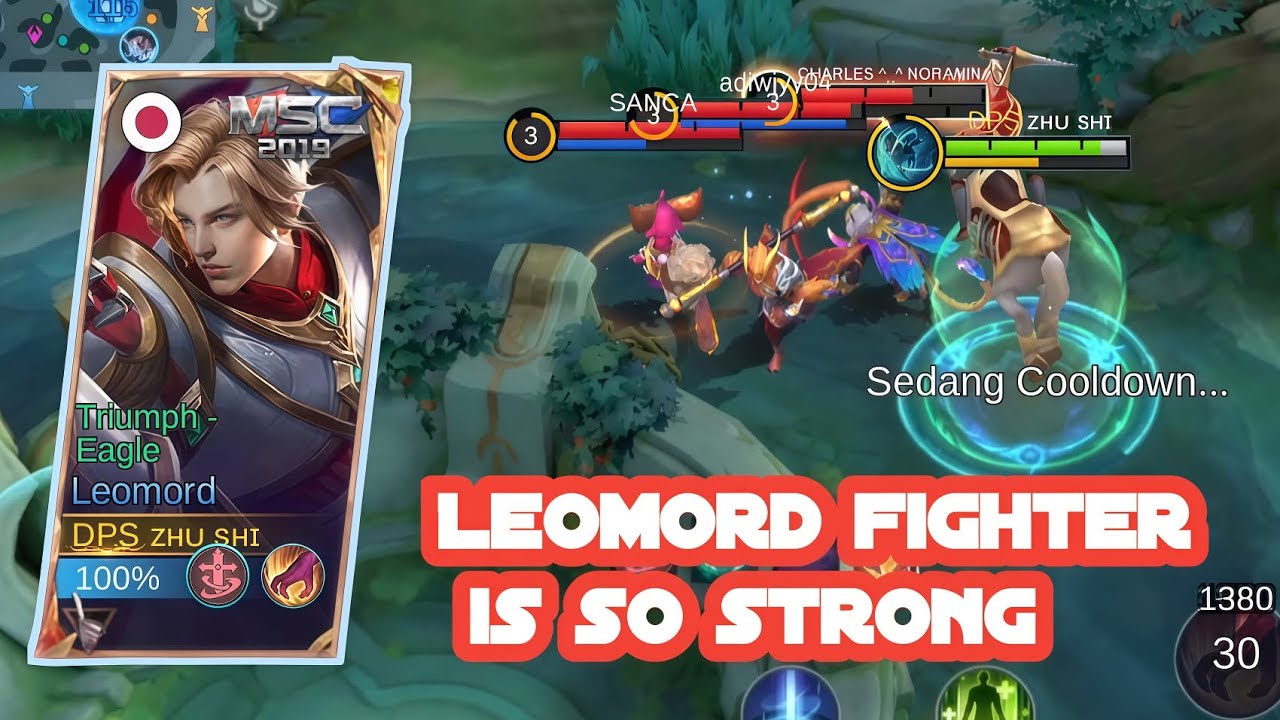 Calm down Leomord, I'm really strong 🥶