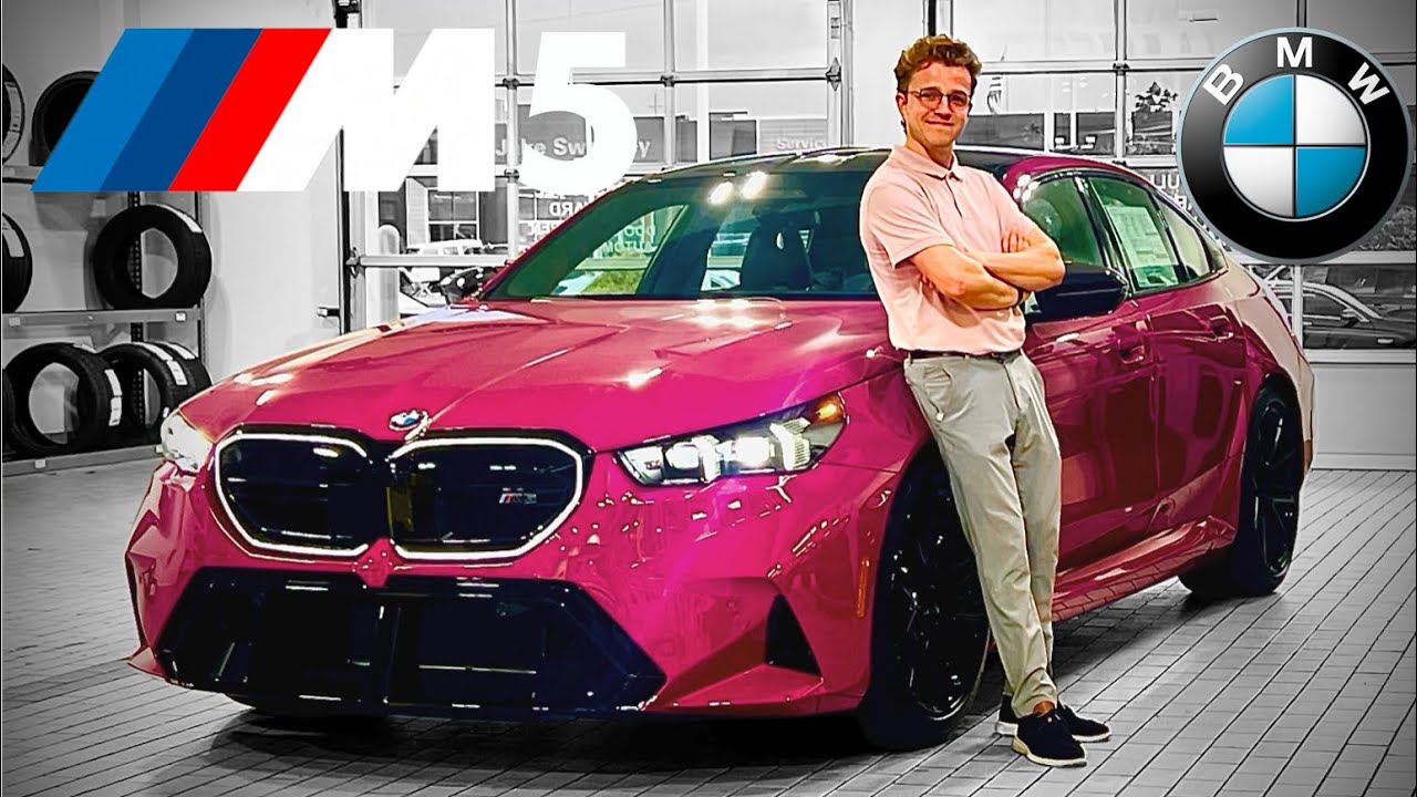 2025 BMW M5 Review -Yes, its actually pink