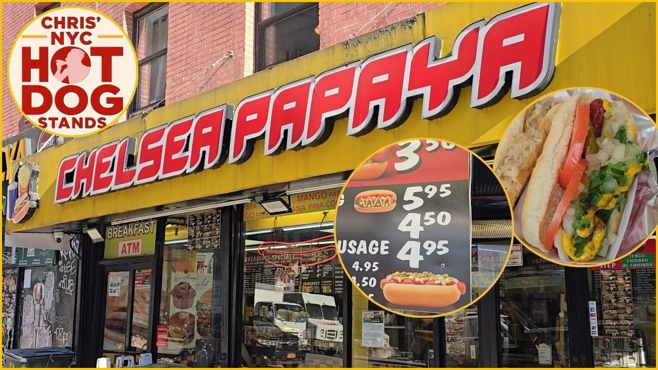 Chelsea Papaya:  Top Spots in NYC?  | NYC Hot Dog Stands