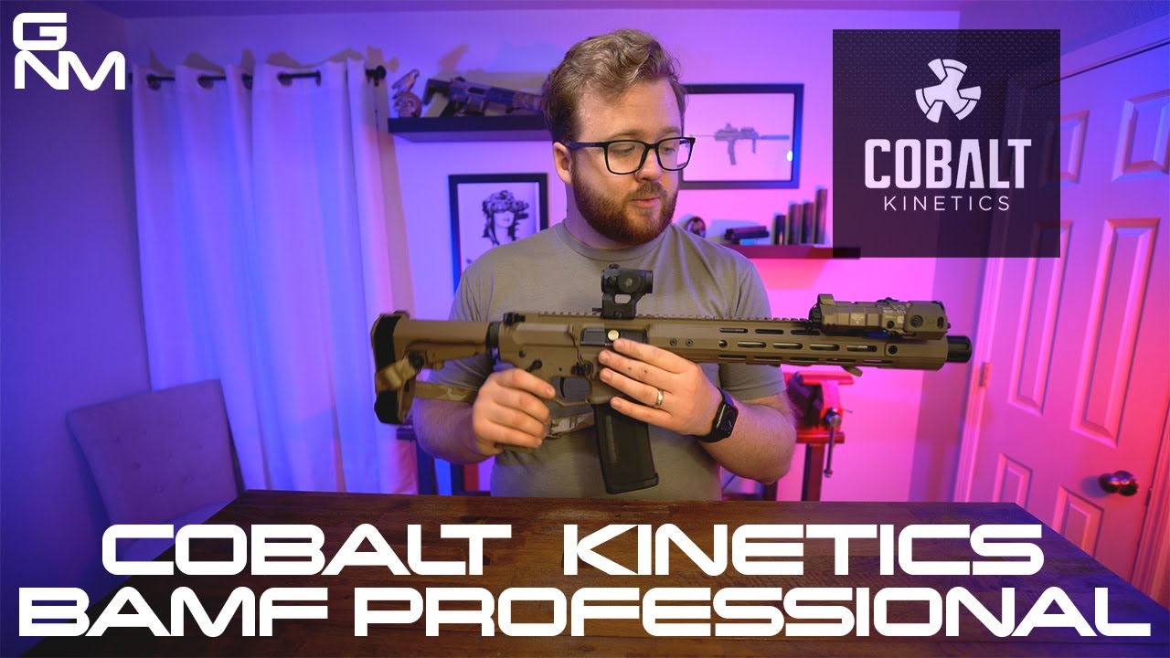 100% Billet Aluminum AR-15 - The Cobalt Kinetics B.A.M.F. Professional 12.5