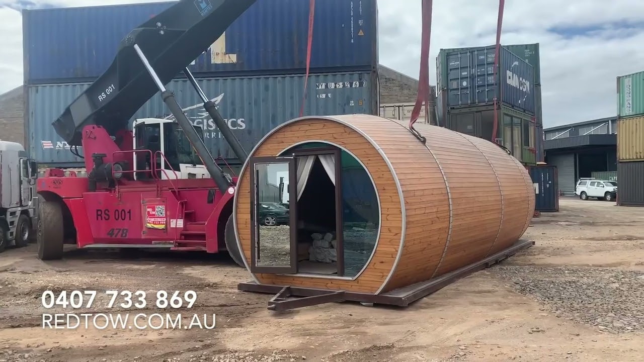 Tiny Home Imported from China, Handled, Prepared and delivered by Red Tow Melbourne 