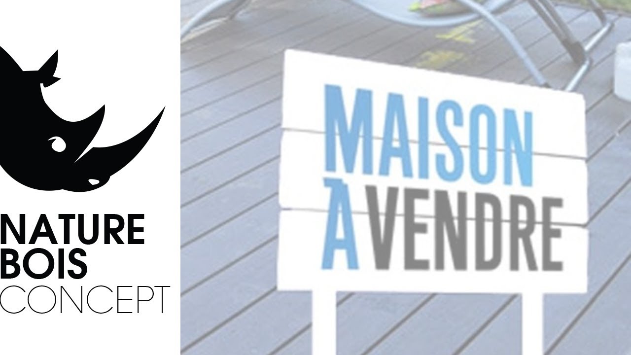 Terrasse composite Vu &agrave; la TV M6 maison a vendre par nature bois concept