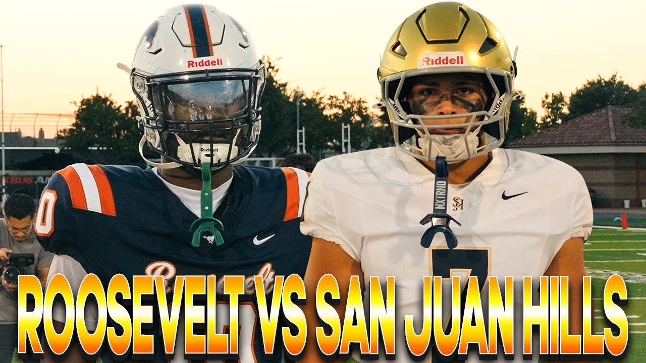 Roosevelt vs San Juan Hills🔥- Stallions Got Ahead Of The Race Quick🐎- OC vs IE 💥- Week 1 Matchup 