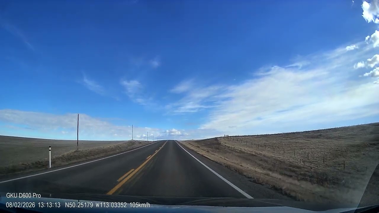 Alberta, Canada. Vulcan. Little Bow Provencial Park.