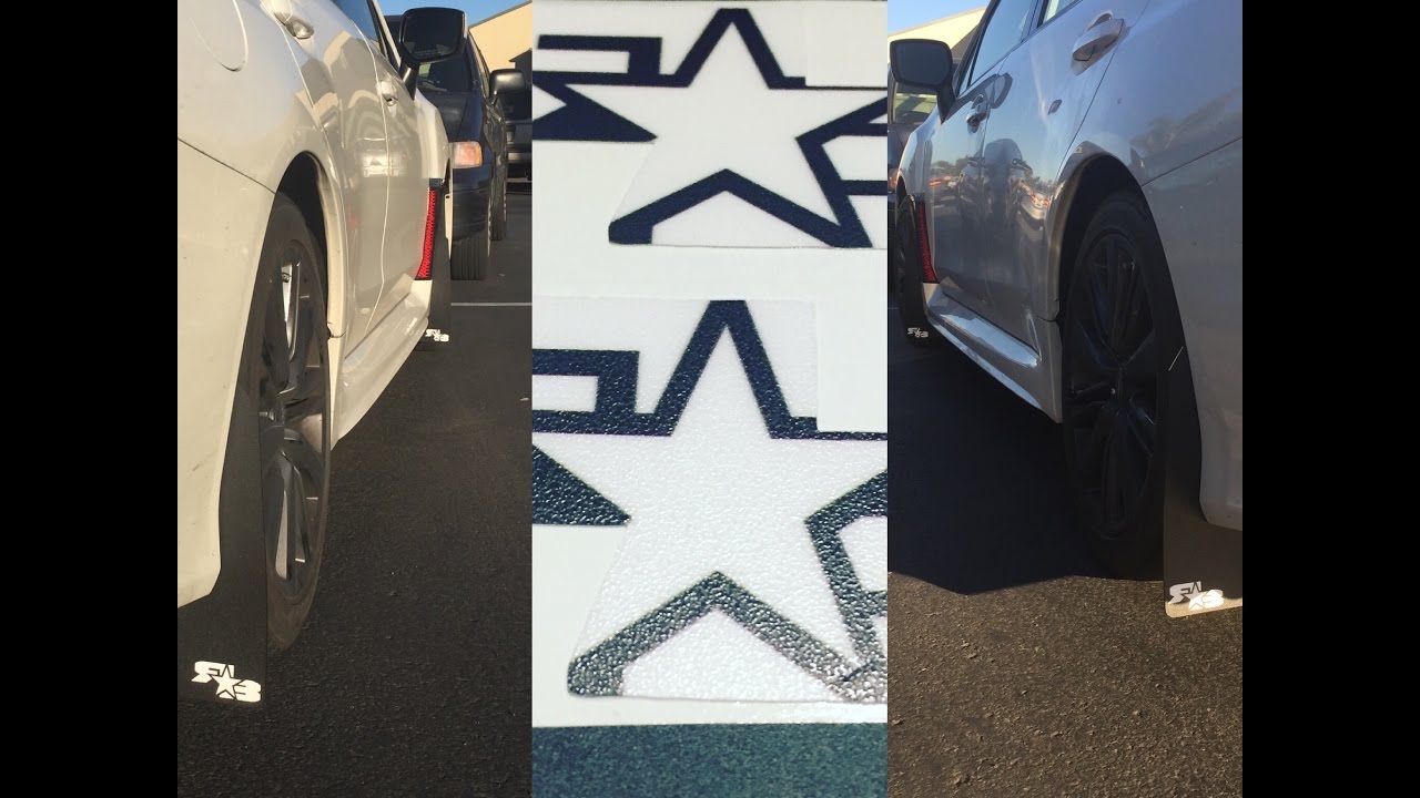 WRX Mud flap install (RokBlokz)