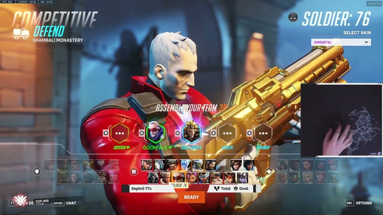 22.4K DMG! Gale Dominating as Soldier 76 in Overwatch 2 Season 6