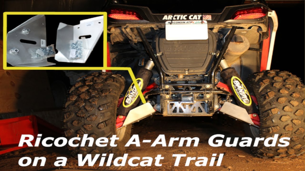 Ricochet A-arm Guards Install on My Arctic Cat Wildcat Trail UTV | Ricochet Off-Road Skidplates