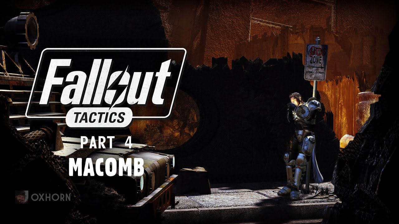 The Story of Fallout Tactics Part 4 - Macomb & Bunker Beta