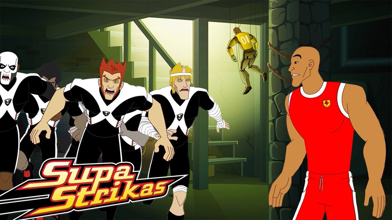 Ghost Train Terror: Big Bo’s Battle Against Grimm FC | Supa Strikas Soccer Cartoon | Football Videos