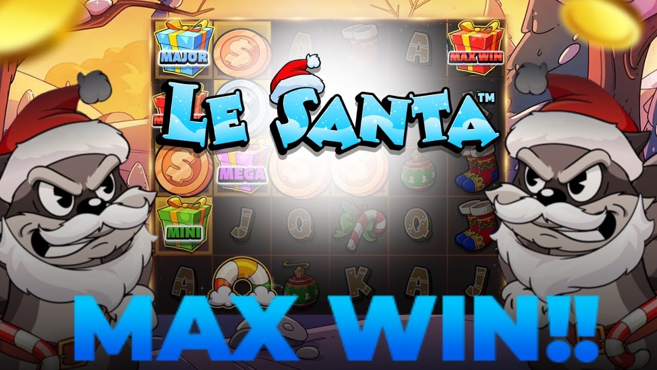 UNBELIEVABLE! LE SANTA DROPS A MAX WIN &mdash; MASSIVE WIN! 🦝💰