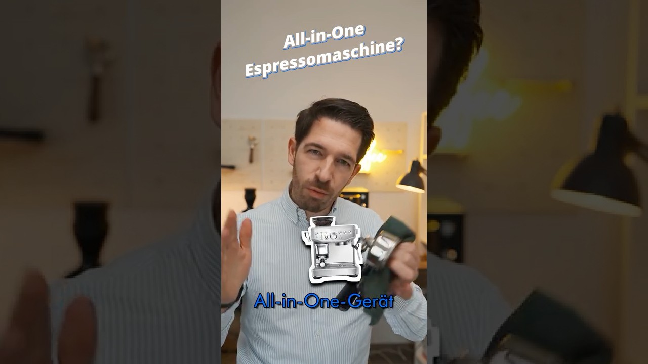 Eine All-in-One Espressomaschine für den Einstieg? 
