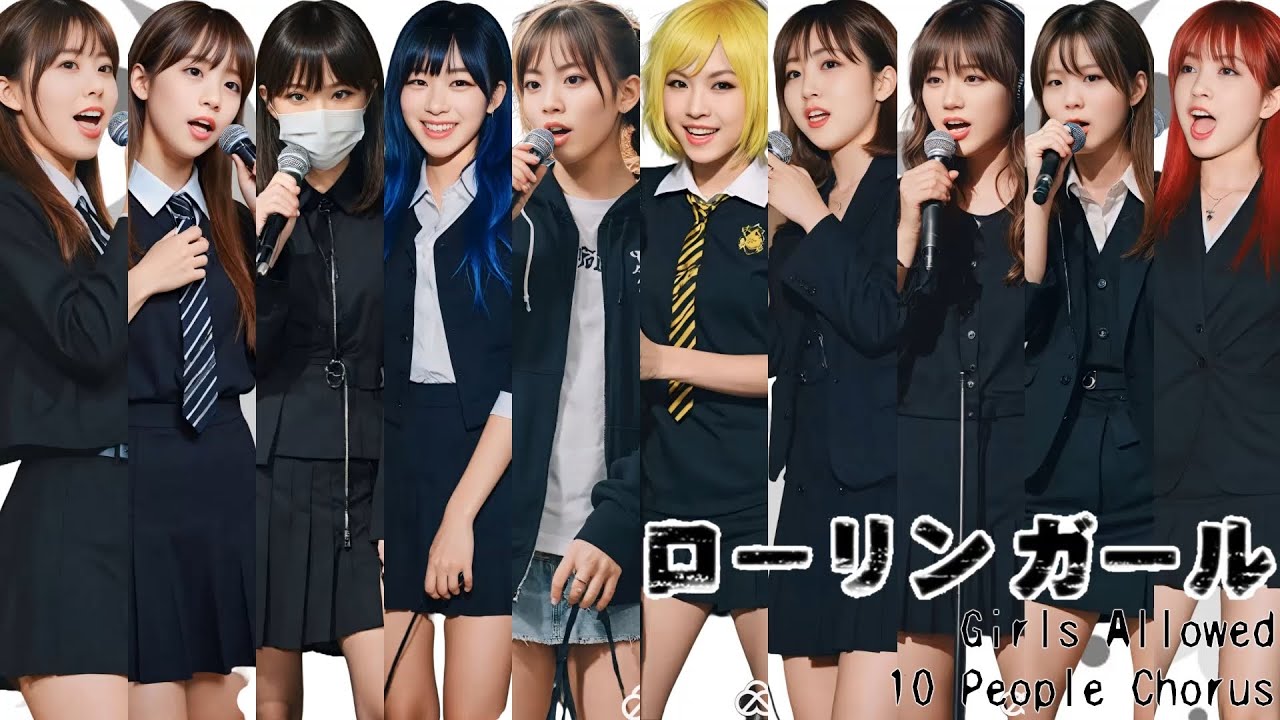 【合唱】ローリンガール/Rolling Girl【GIRLS ALLOWED】【10 People Chorus】(Nico Nico Chorus Series)