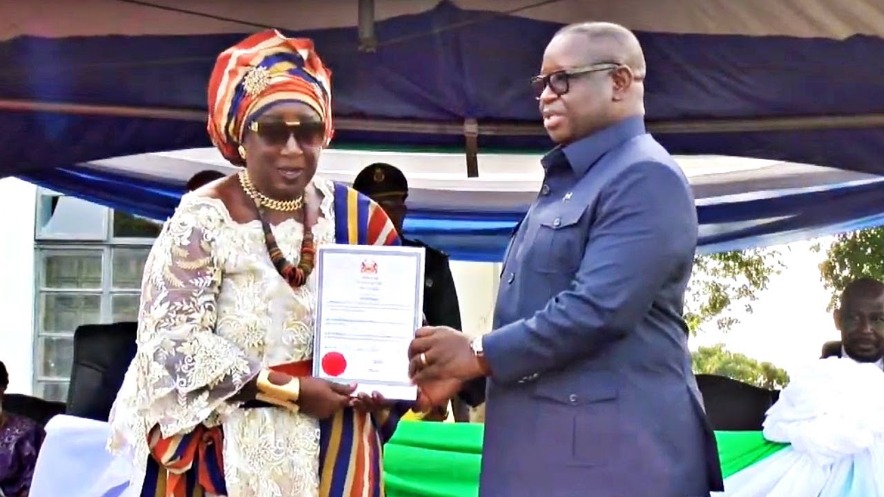 Swearing In Ceremony Of Justice Of The Peace At State House