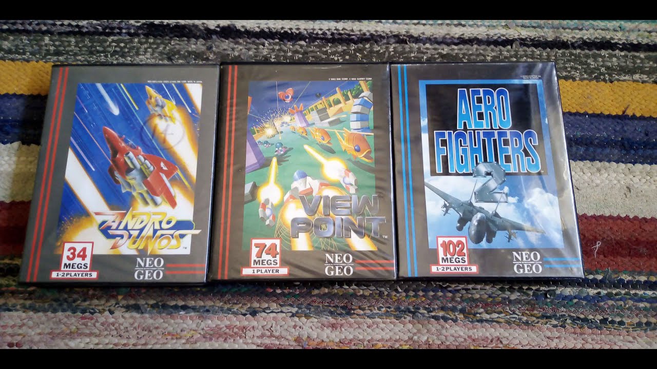Andro Dunos, Viewpoint & Aero Fighters 2 - Neo Geo - Avec Babigui & 🐴Colik Fantastik 🦄