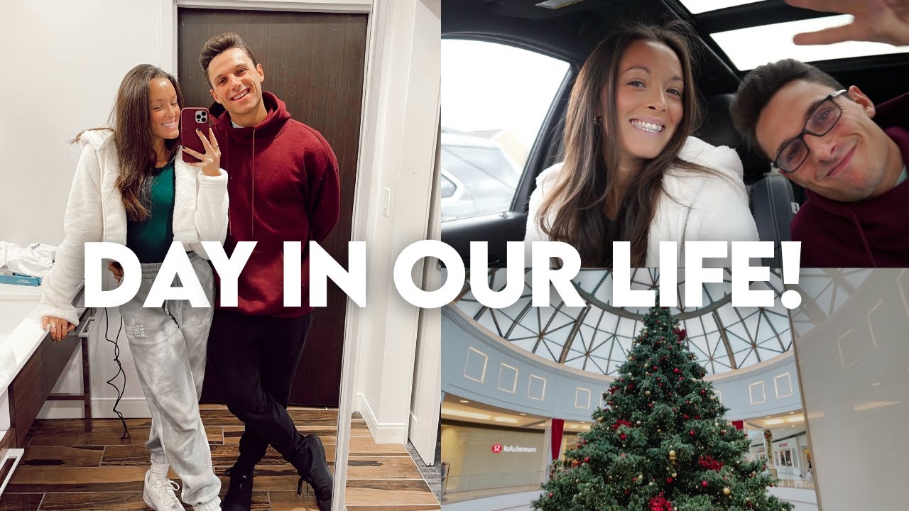 HANG WITH US! hair + makeup routine, king of prussia mall, travel hack.