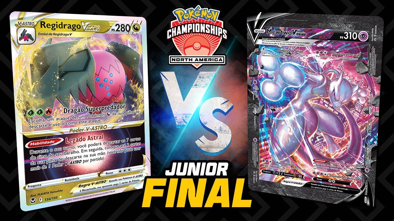 ✪ Pok&eacute;mon TCG - FINAL JR Arceus + Regidrago VSTAR X Mewtwo V-UNION + Gardevoir ex (STREAM NAIC 2023)