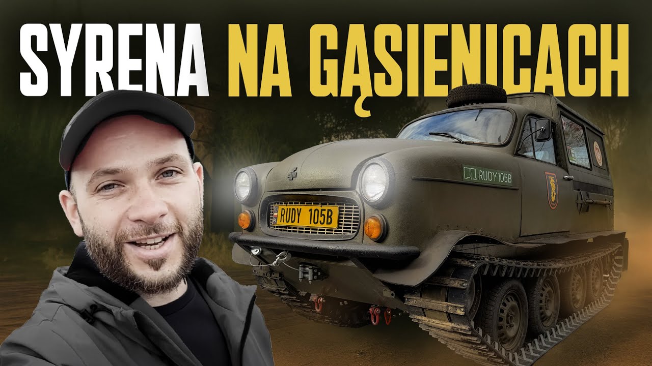 SYRENA NA GĄSIENICACH