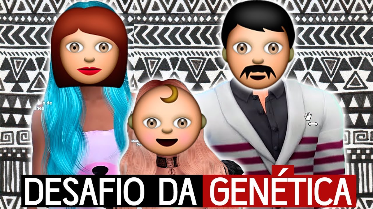 FAMÍLIA DE VAMPIROS! | Desafio da Genética - The Sims 4