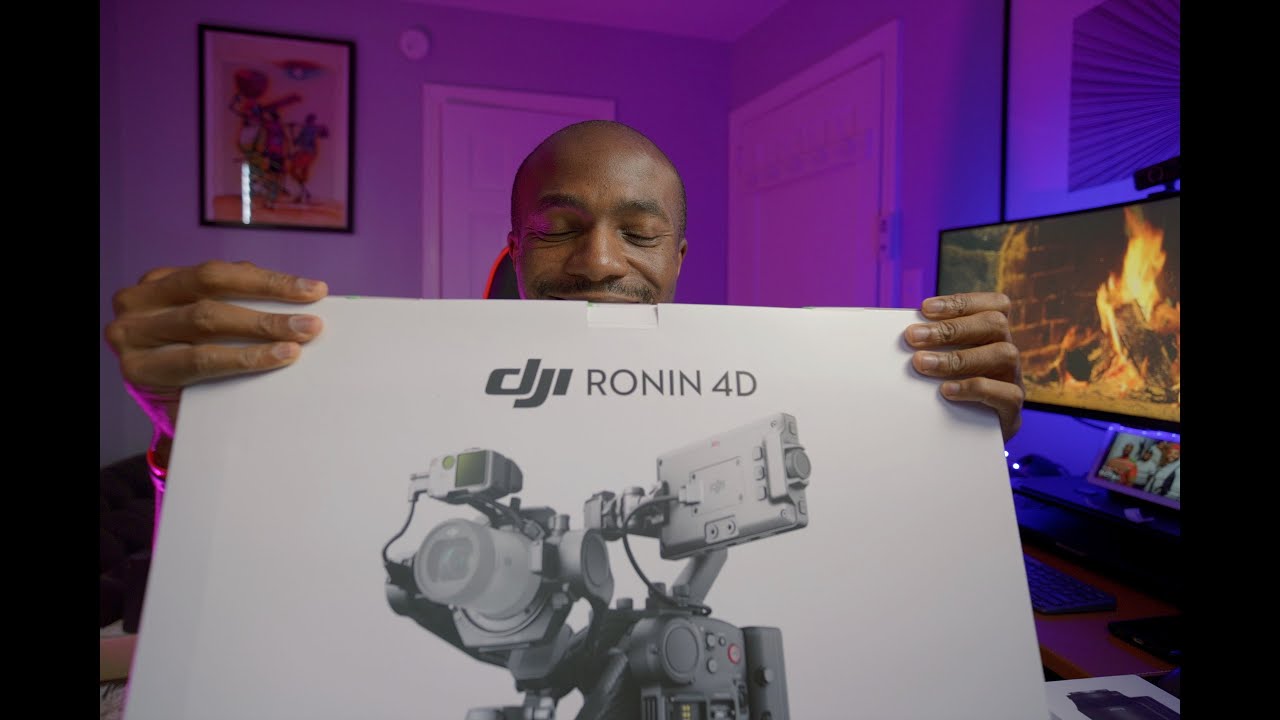 Распаковка и краткое руководство по DJI Ronin 4D