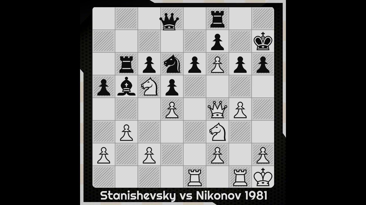 Game of the Day! Stanishevsky vs Nikonov 1981