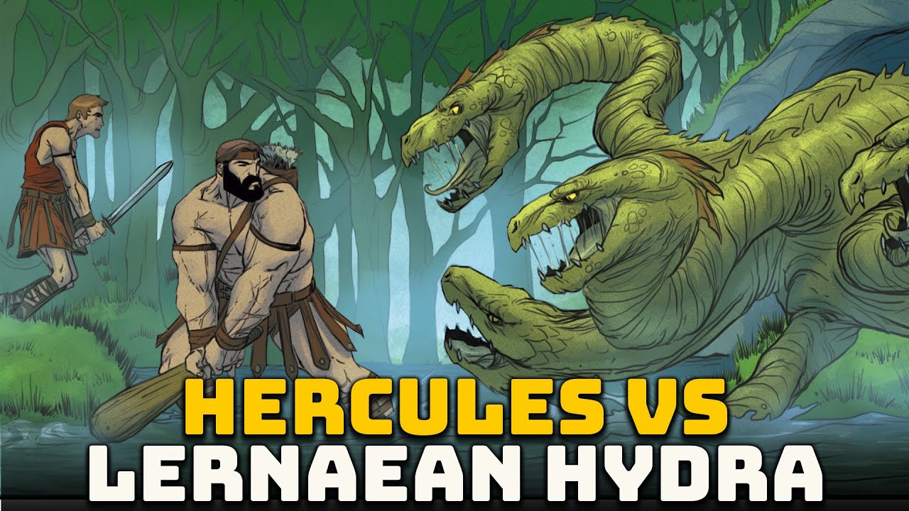 Hercules against the Invincible Hydra of Lerna - The 12 Labors of Hercules - #4 - See U in History