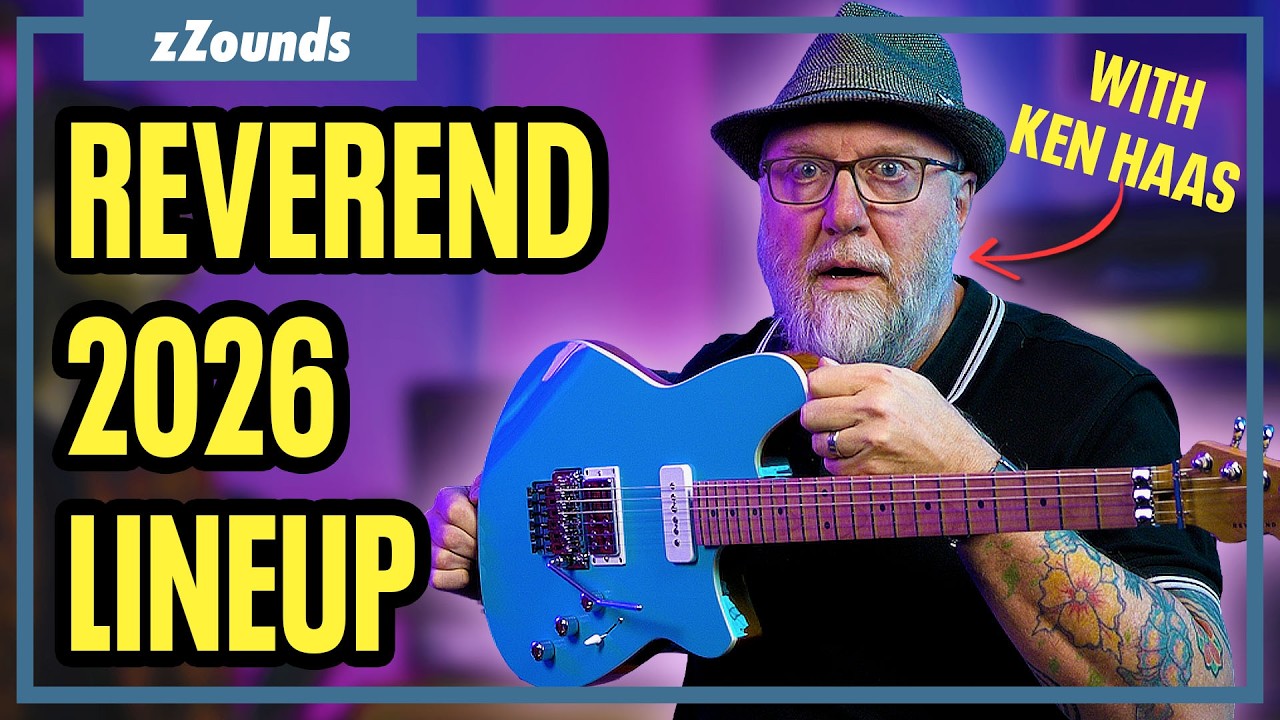 Reverend Guitars 2026 Lineup Overview with Ken Haas
