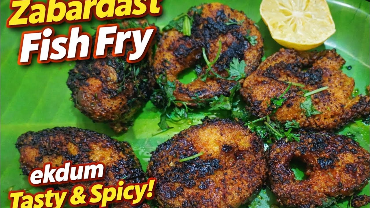  Zabardast Fish Fry Recipe 😋 | Crispy & Spicy Fish Fry at Home #FishFry #CrispyFishFry #SpicyFishFry