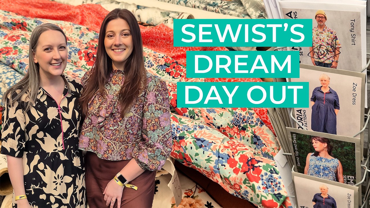 BEST Sewing Event in the UK ✂️ Inside Stitch Fest 2026 - Huge sewing event, fabric shopping and haul
