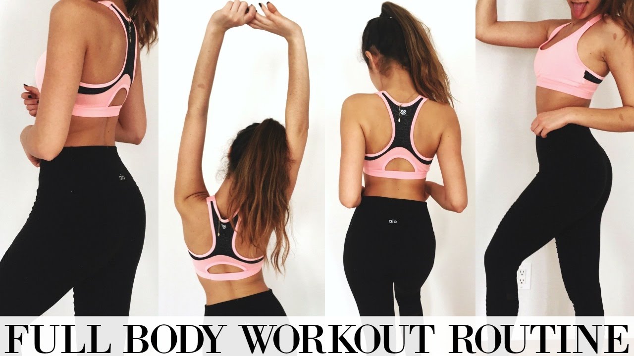 MY FULL BODY WORKOUT ROUTINE | Get Healthy With Me
