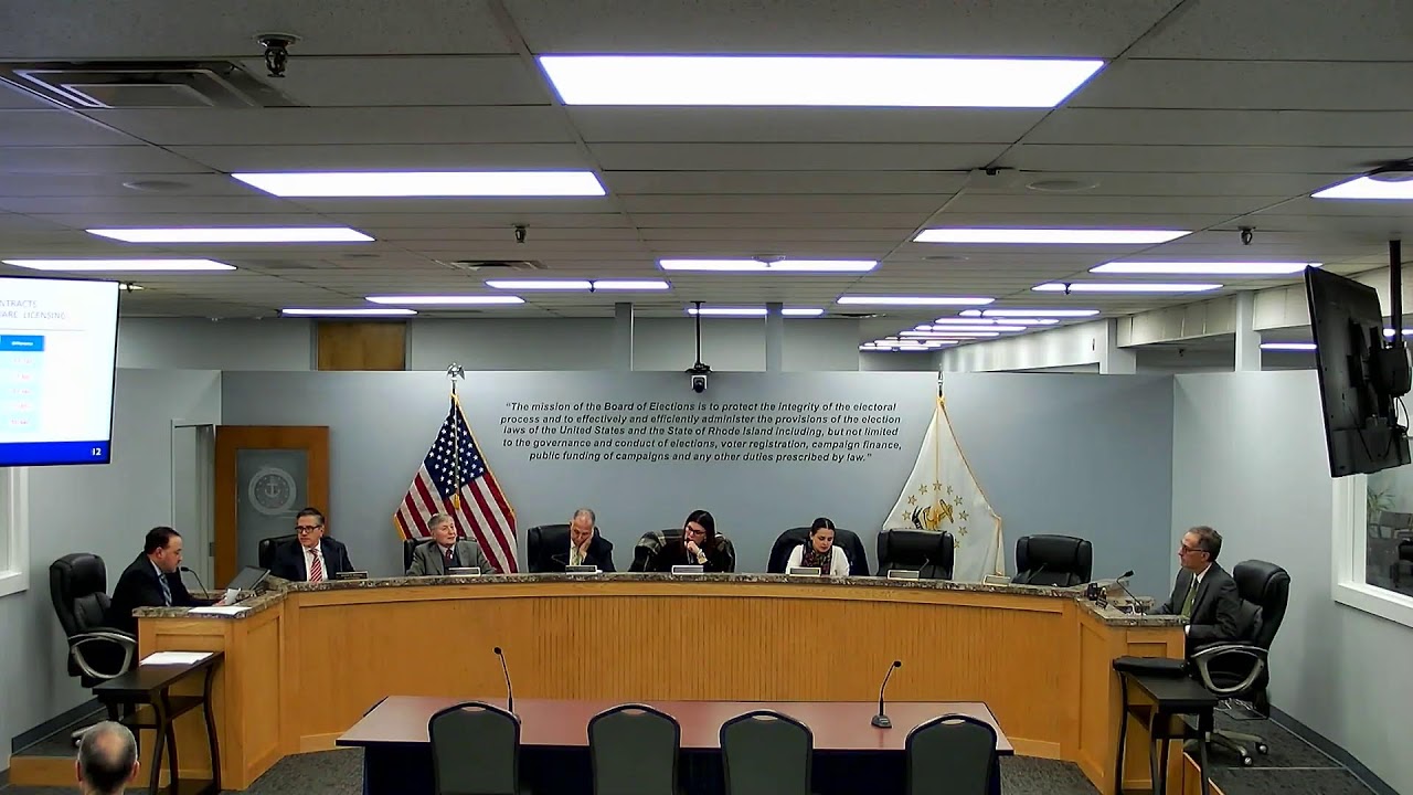 February 3, 2026 Meeting of the Board of Elections