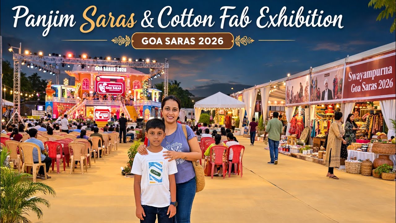 Double Exhibition Fun in Panjim | Saras 2026 & Cotton Fab 