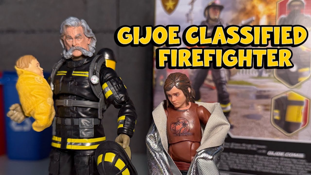 Firefighter GIJOE Classified Series Legacy Search and Rescue action figure