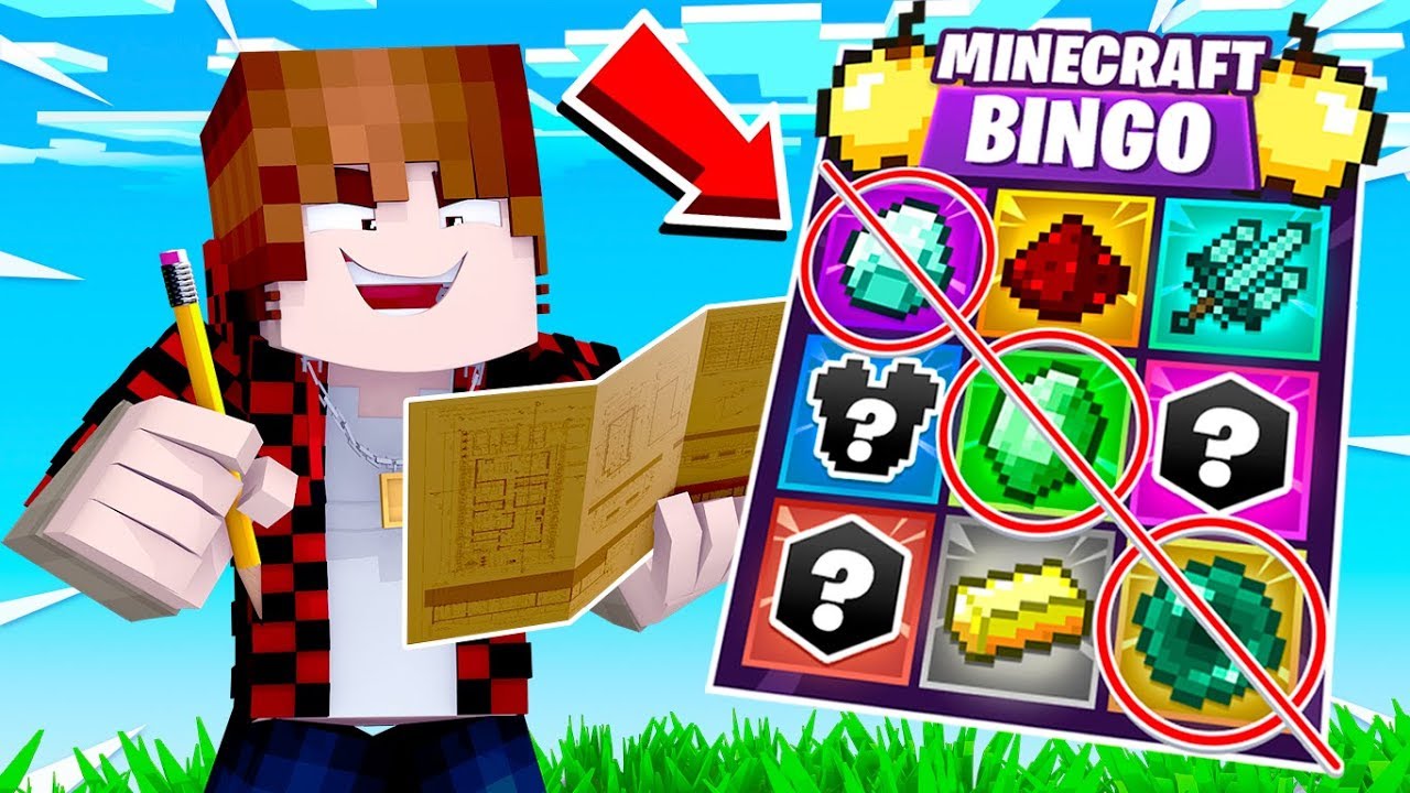 Minecraft BINGO Challenge with The Pack + Pete!