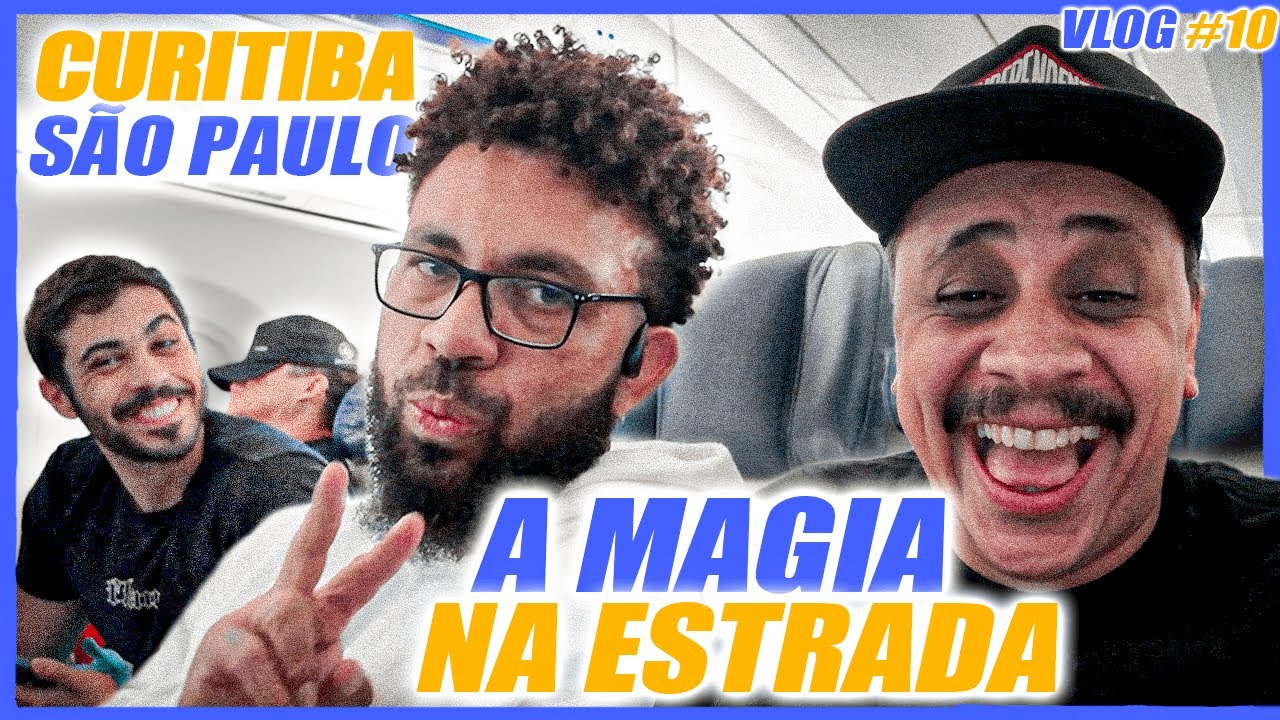 Felipe Mosk - A MAGIA NA ESTRADA - CURITIBA - SP  VLOG#10