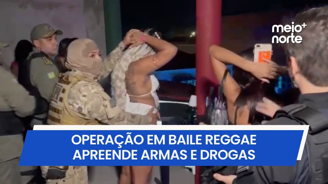 Operação em baile reggae conduz 15 pessoas e apreende armas e drogas em Teresina | Meio Norte