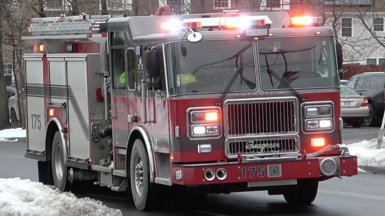 Fairview FD Engine 175 & Greenburgh PD Ambulance 59A5 Responding