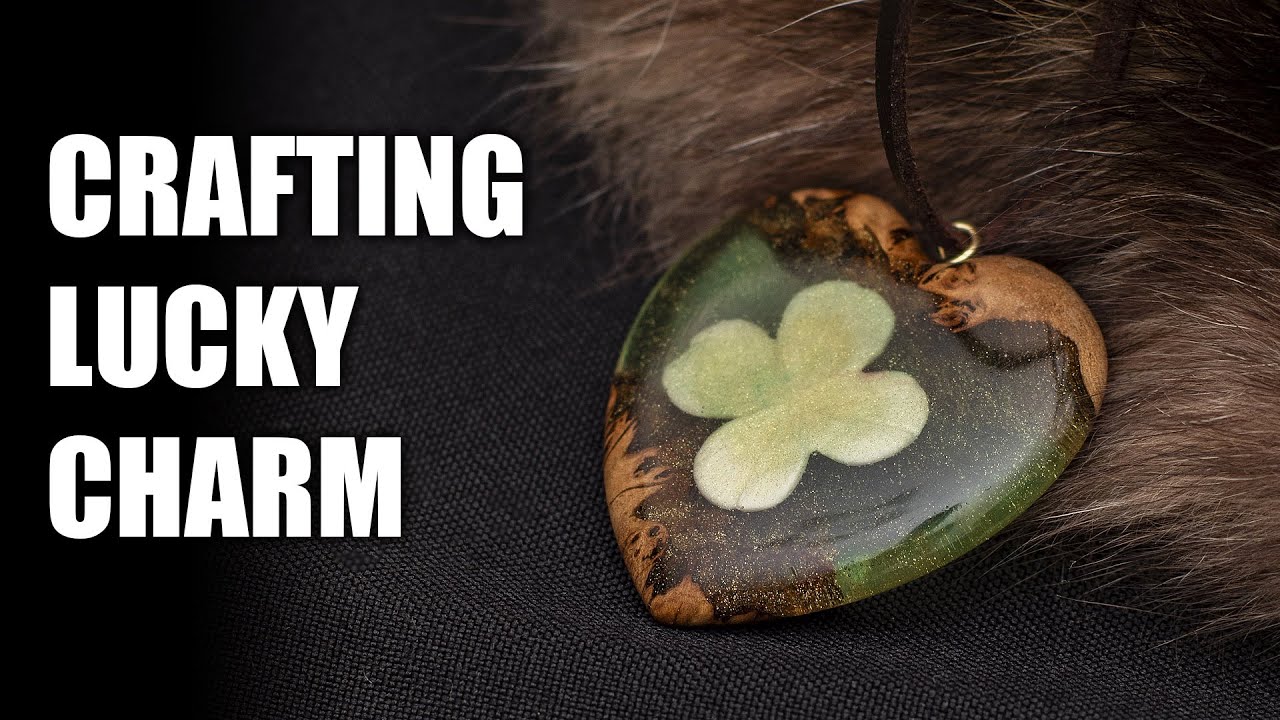 Making a lucky necklace from bone