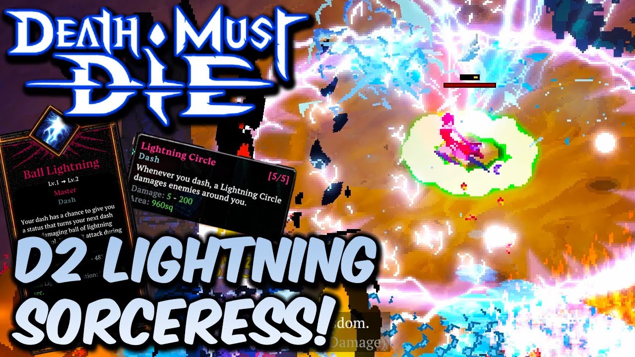 BALL LIGHTNING Sorceress is CRACKED! | Death Must Die