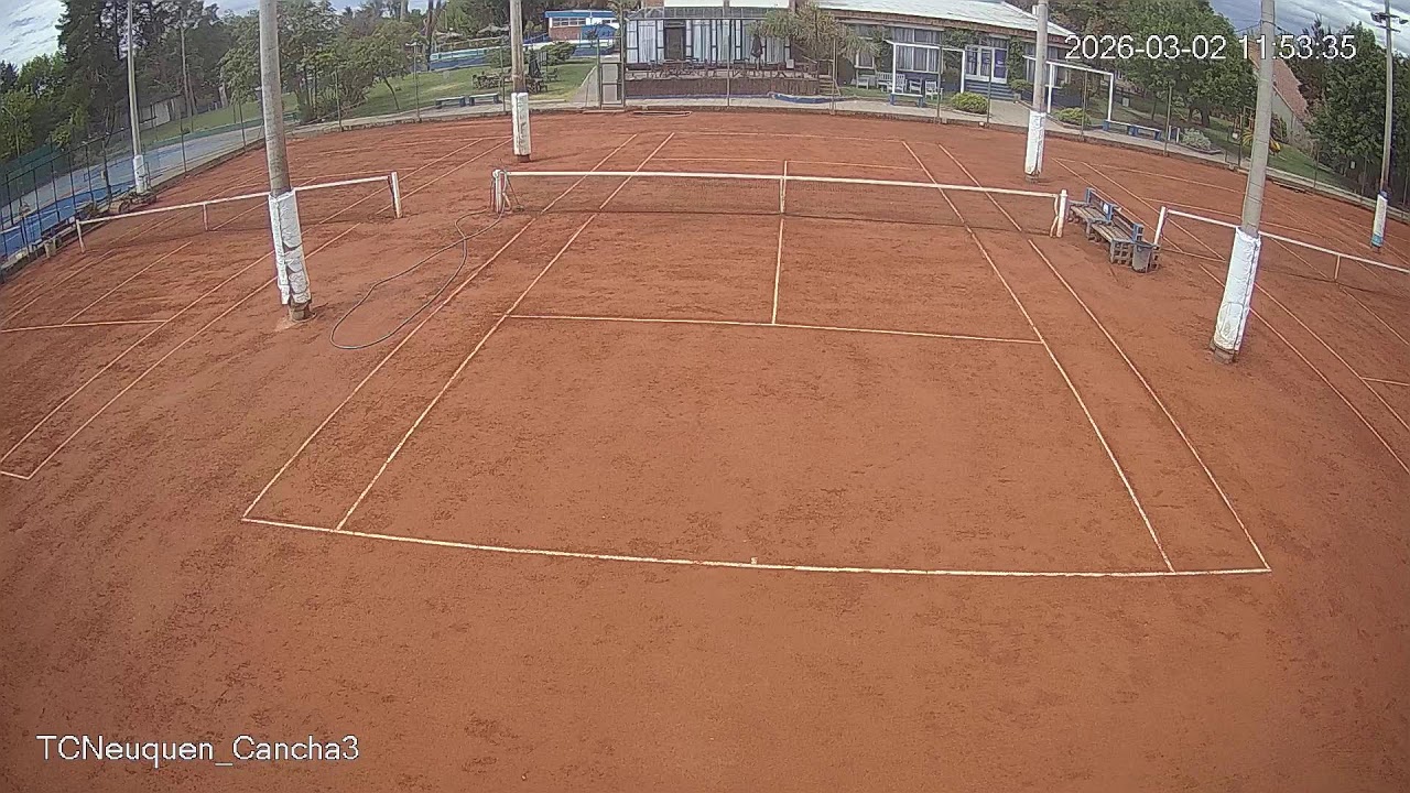 Cancha 3 Tenis club Neuquén Club 02/03/26 inicia 08:01