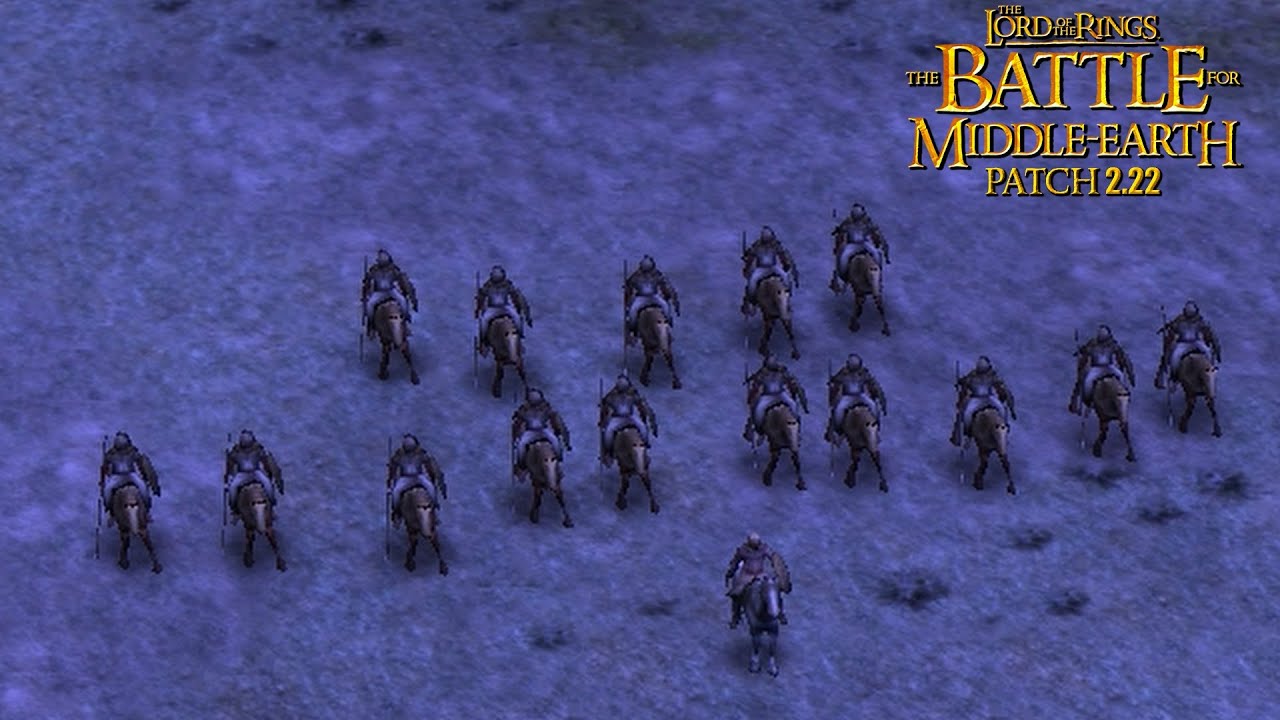BFME PATCH 2.22 | Battle for Middle Earth | ROHAN Gameplay