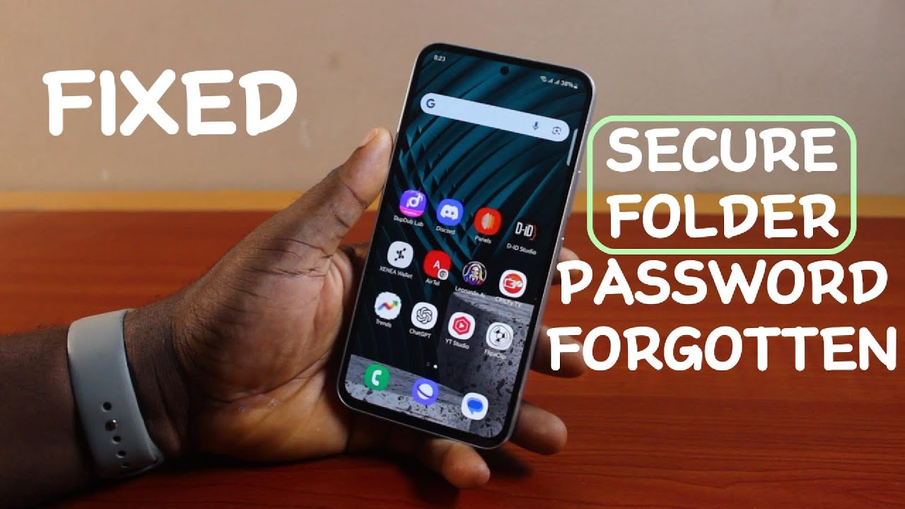 Защищенная папка Samsung Забыли пароль?