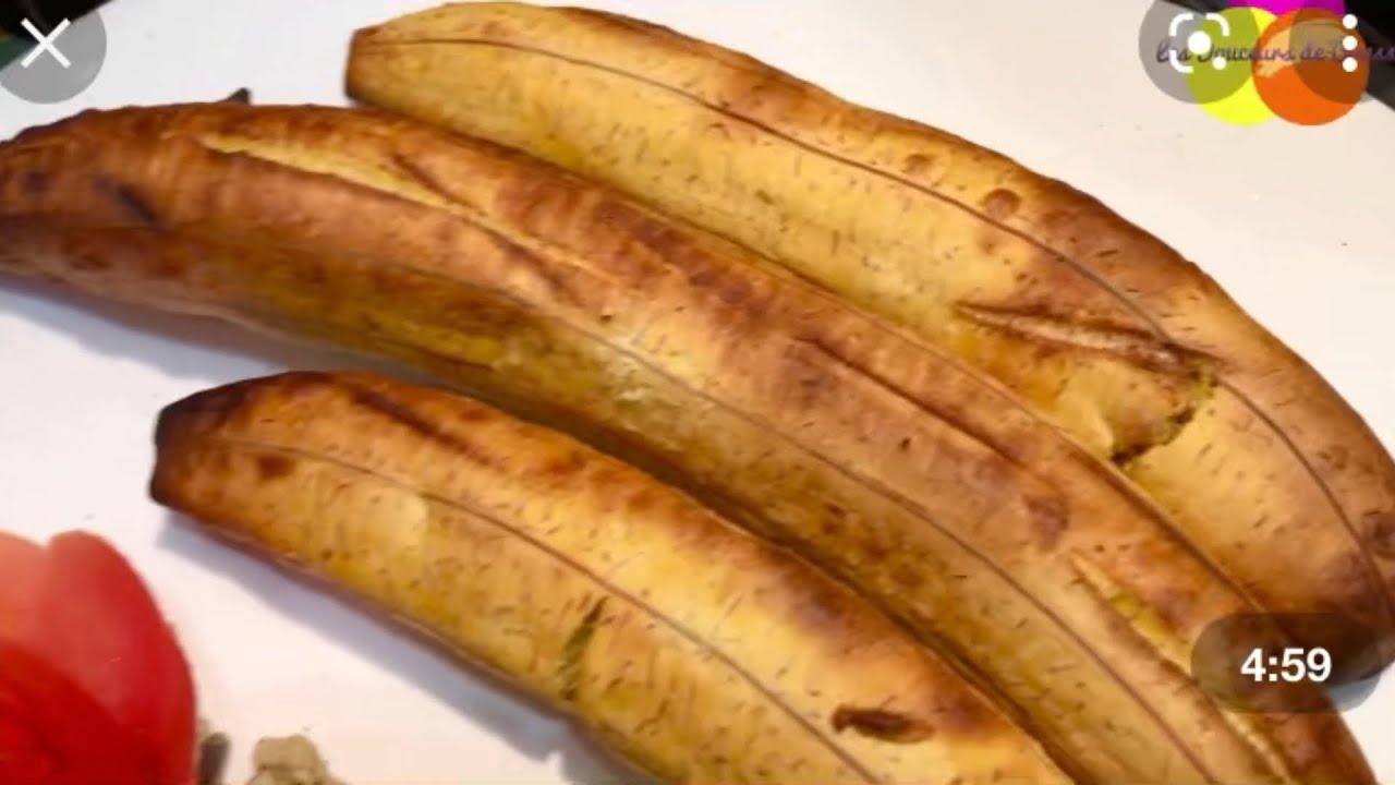 BANANE PLANTAIN BRAISÉ AU FOUR