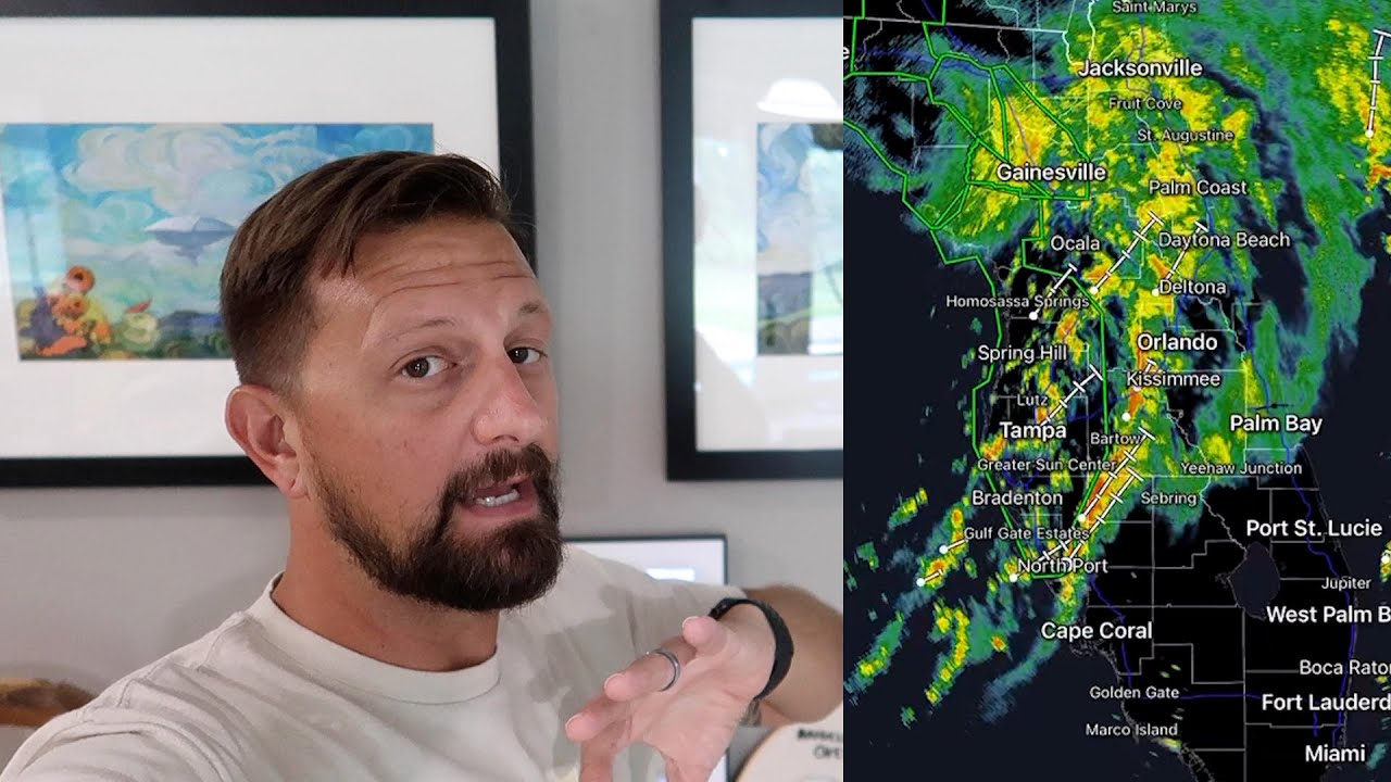 Our Experience With Hurricane Debby In Central Florida! Home For The Storm, Weather Updates & More!